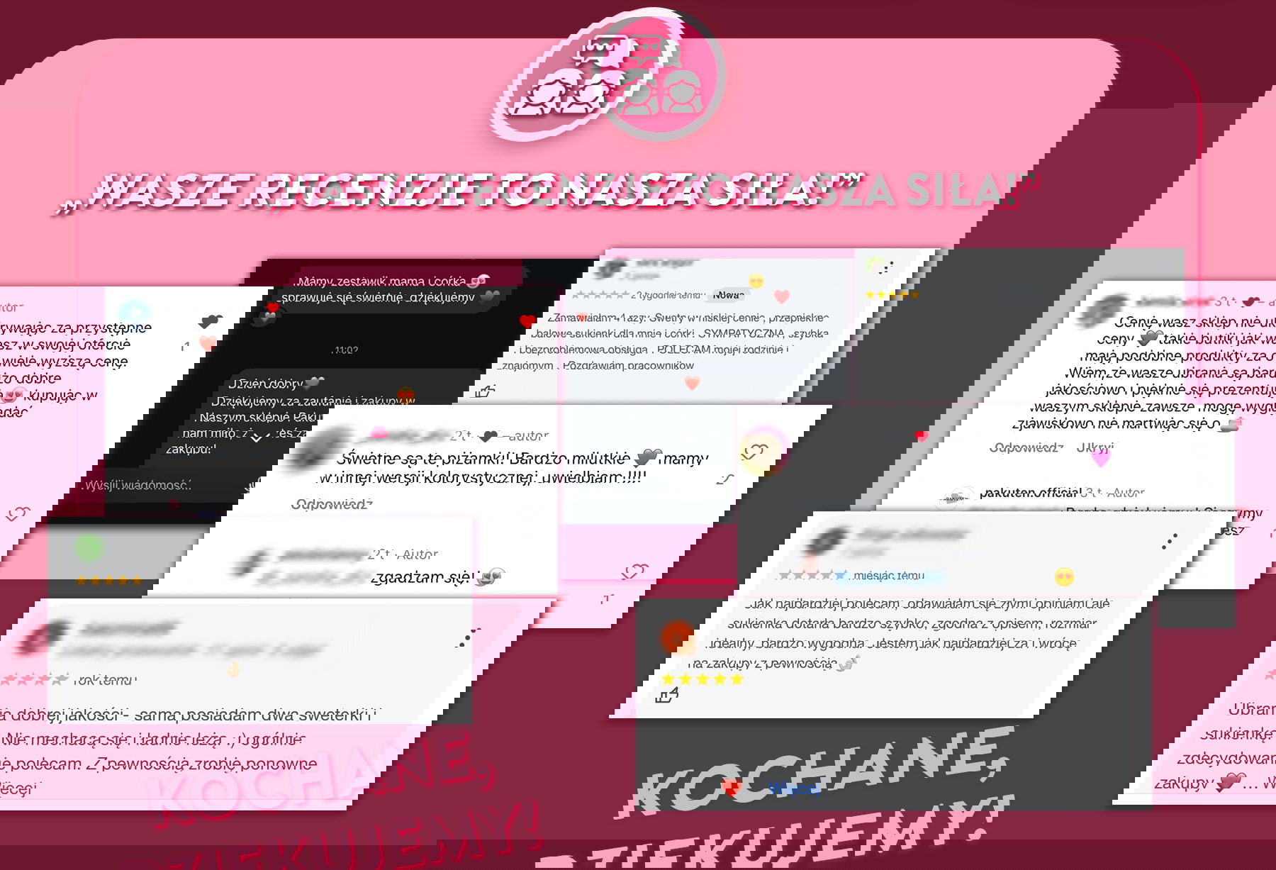 Wasze recenzje to nasza siła.